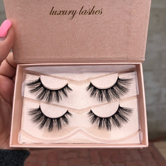 2 Pairs Faux Mink Eyelashes - Picture 4 of 7